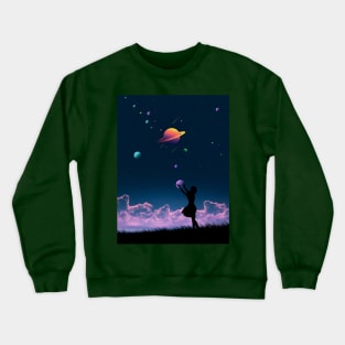 galaxy Crewneck Sweatshirt